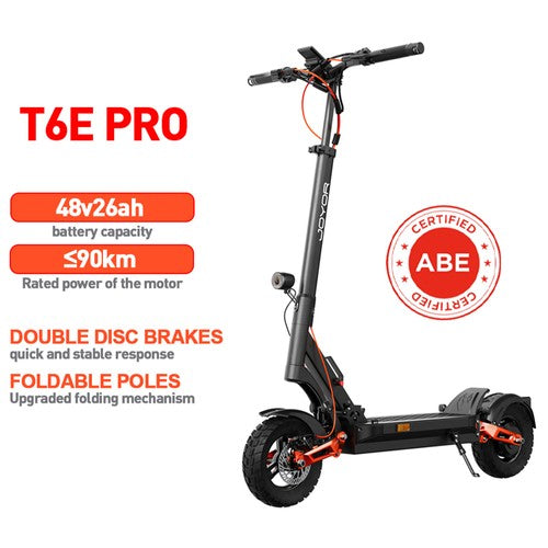 Joyor T6E Pro Elektrische Scooter 500W Motor, 48V 26Ah