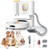 Teendow D20S MAX+ 2-in-1 robotstofzuiger en huisdierverzorgingsset, 6000 Pa
