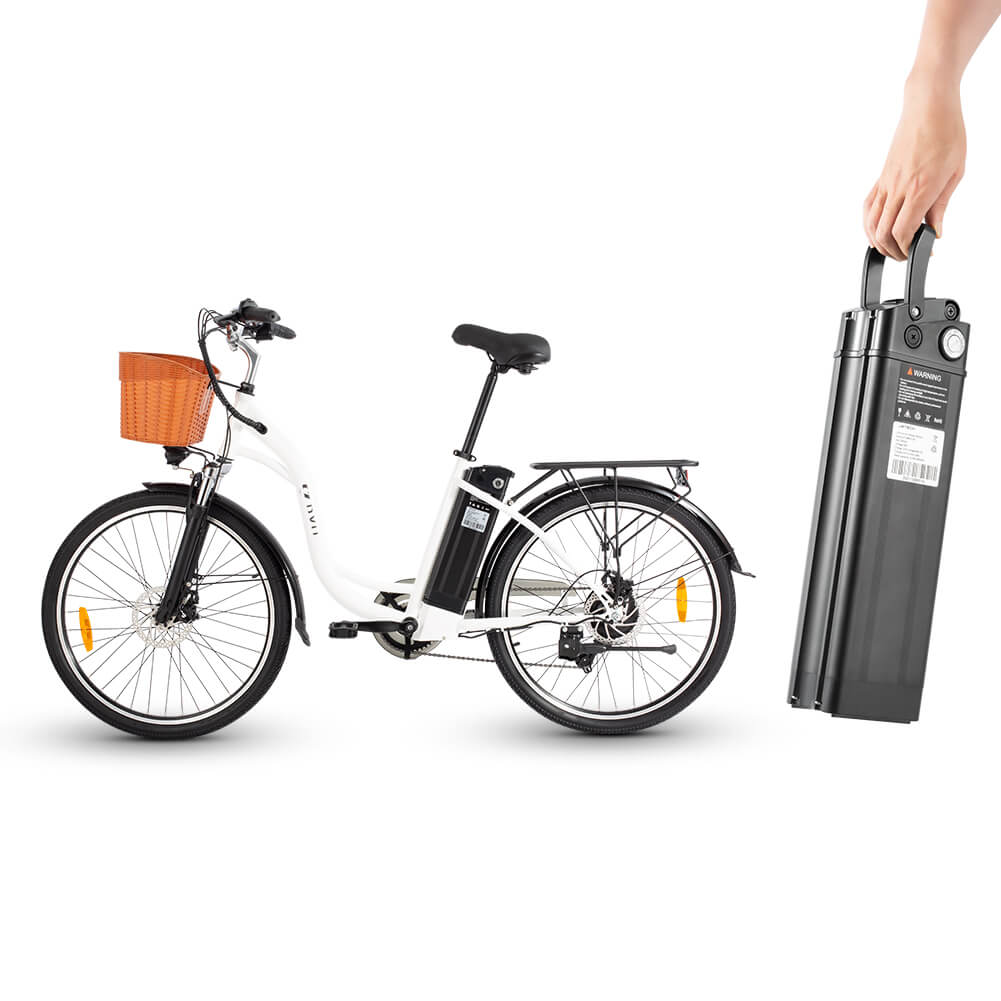 DYU C6 26 inch stedelijke elektrische fiets