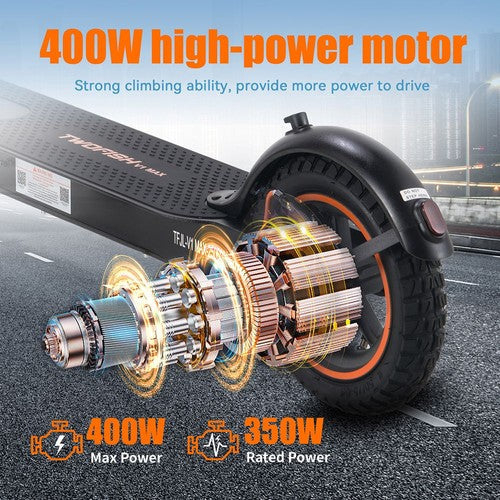 TWOFISH V1 MAX elektrische scooter, 400W motor