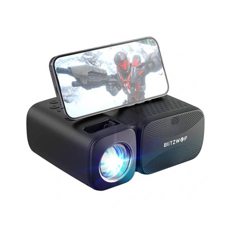 BlitzWolf BW-V3 Mini LED-lamp/projector, Wi-Fi + Bluetooth
