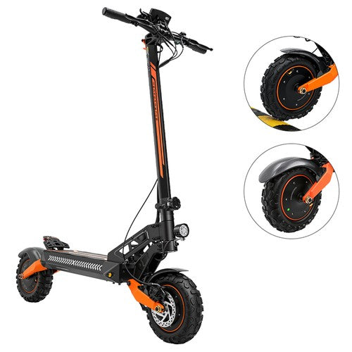 iScooter W12 Opvouwbare Elektrische Scooter, Dubbele 1500W Motoren, 52V 25Ah