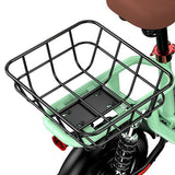 iScooter i12 elektrische scooter met zitje en achtermand, 500W