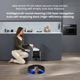 Liectroux T9 LDS Robotstofzuiger en Dweil 6500Pa