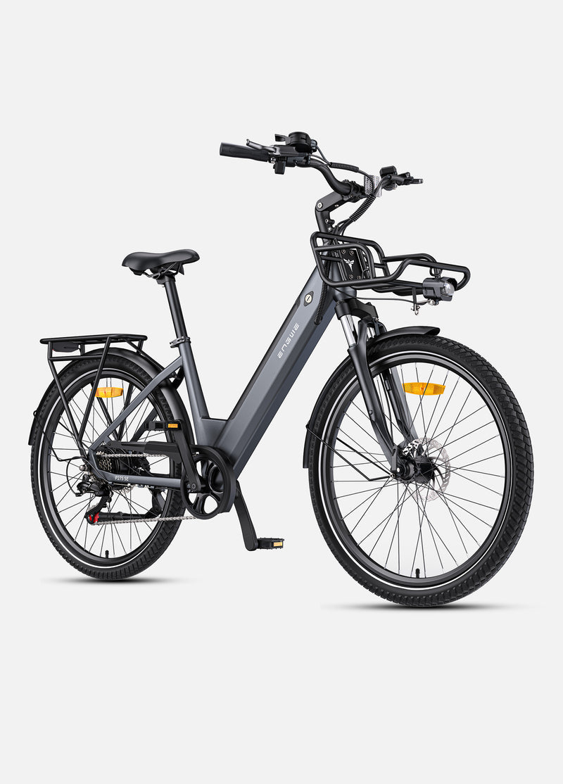 ENGWE P275 SE elektrische fiets
 250W motor met slimme koppelsensor