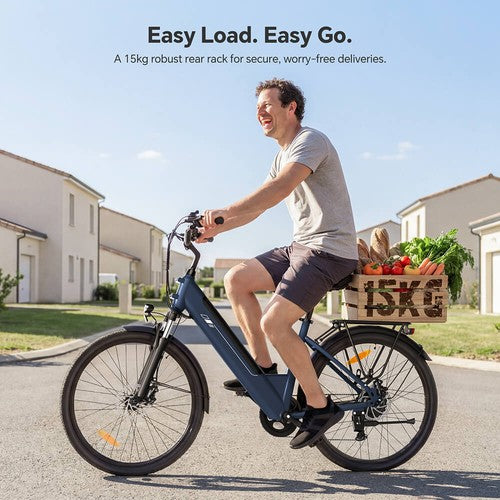 Touroll Roamer 2 ST elektrische fiets met lage instap, 250W motor, 36V 15.6Ah
