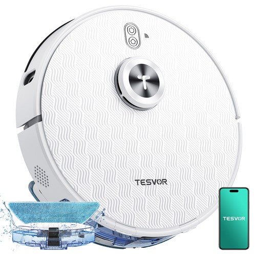 Tesvor S8 Pro 2-in-1 robotstofzuiger met dweilfunctie 6000Pa