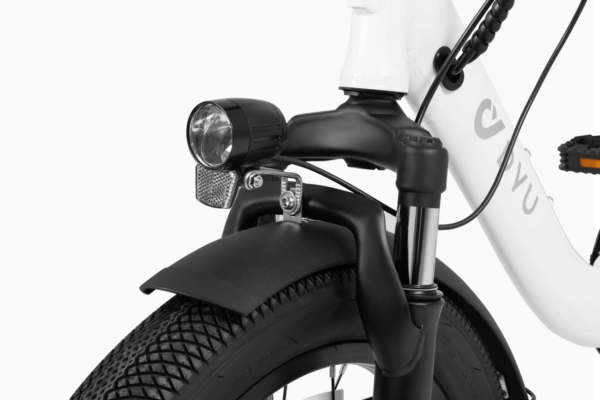DYU C9 elektrische fiets voor lange afstanden