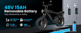 AtlasTrek X5 elektrische fiets 48V 15Ah 250W
