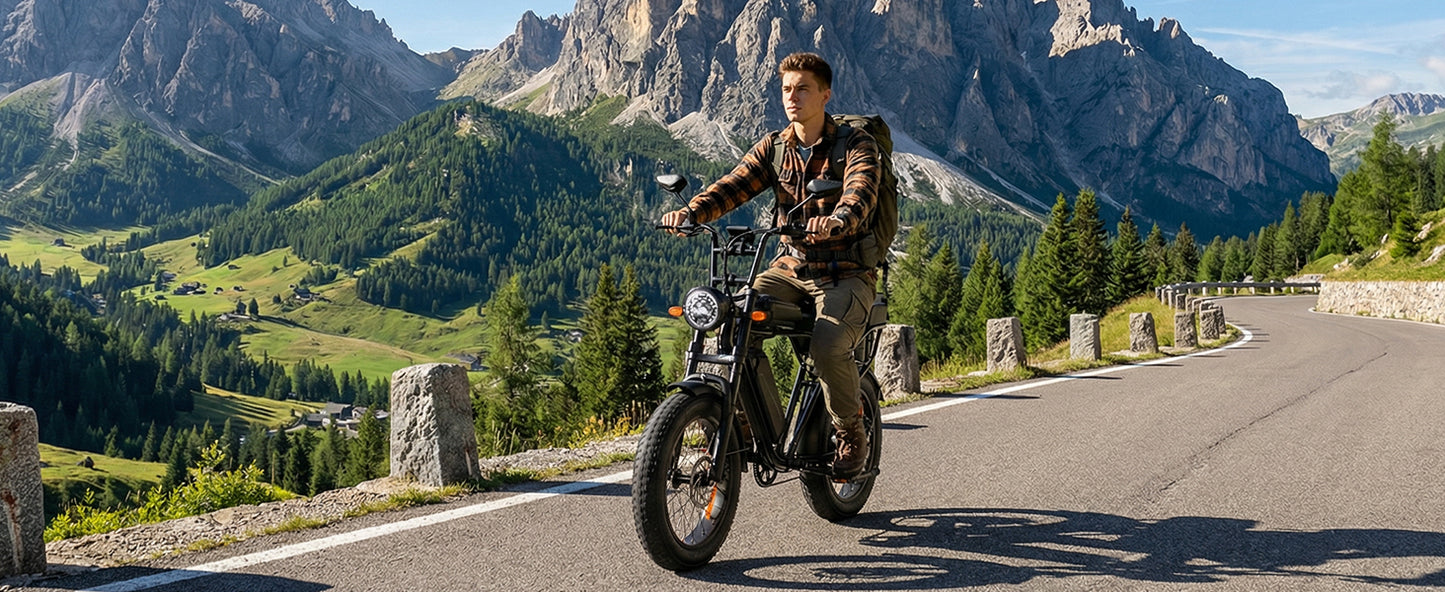 AtlasTrek X5 elektrische fiets 48V 15Ah 250W