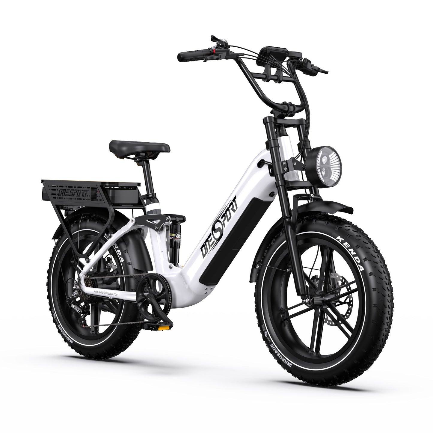 Onesport OT08Pro volledig geveerde e-bike