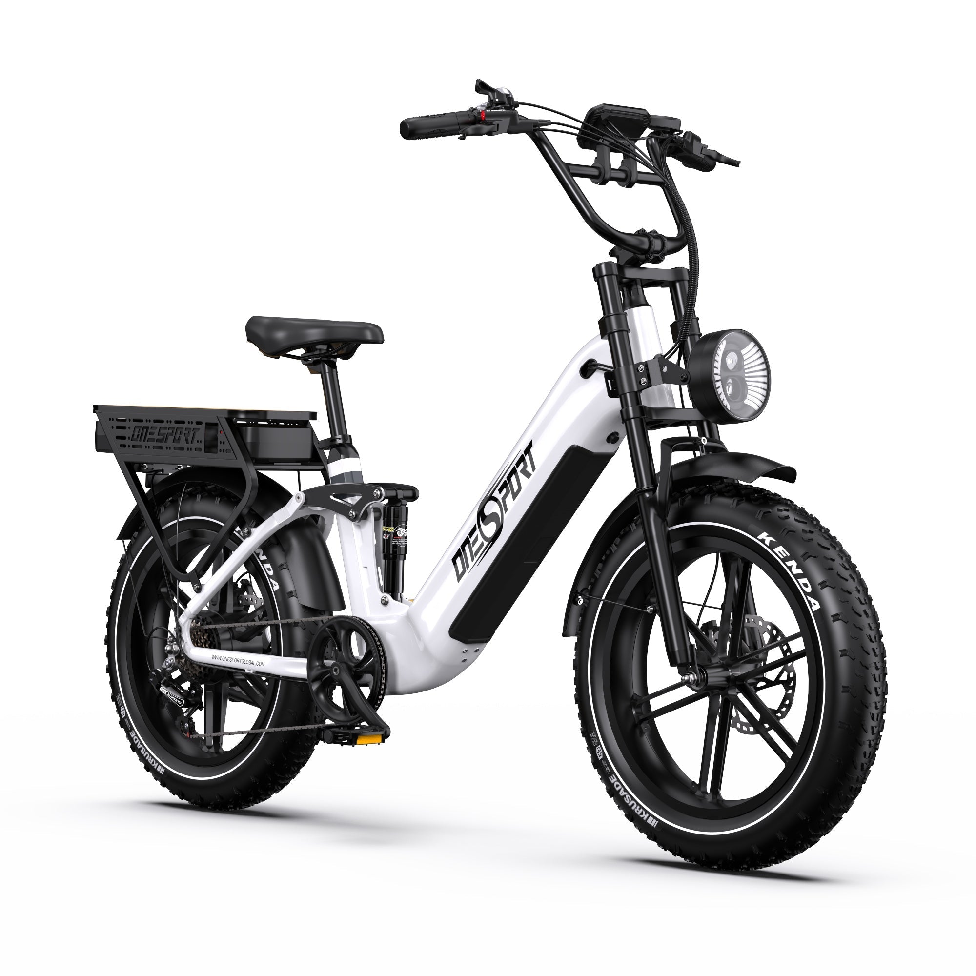 Onesport OT08Pro volledig geveerde e-bike