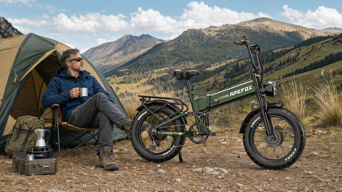 Apefox RH20 elektrische fiets 500W*2