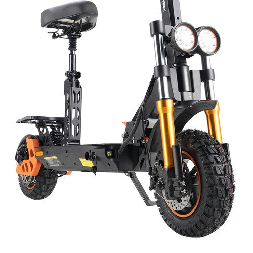 TWOFISH V5 MAX elektrische scooter met zitje, 800W motor, 48V 18Ah