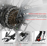 Samebike SY26-II elektrische mountainbike 500W 