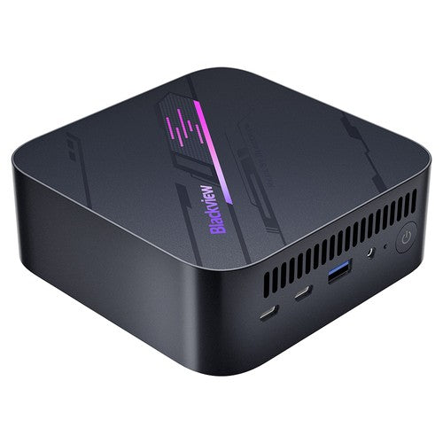 Blackview MP100 mini-pc, AMD Ryzen 7 5700U 8 cores max. 4,3 GHz, 16 GB RAM 512 GB SSD
