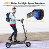 Ausom L1 elektrische scooter, 800W motor, 48V 15,6Ah