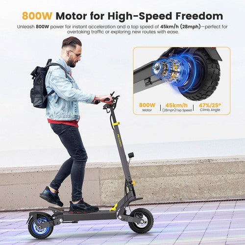Ausom L1 elektrische scooter, 800W motor, 48V 15,6Ah