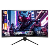KTC H27S17 27-inch 1500R gebogen gamingmonitor QHD 2560x1440 16:9 ELED 180Hz