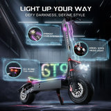 FENGQS GT9 elektrische scooter, 3500W*2 motor, 60V 38Ah