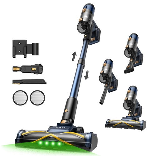Vactidy V12 draadloze stofzuiger met 50000 Pa zuigkracht en 450 W vermogen.