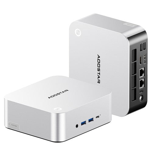 AOOSTAR MACO Mini PC, AMD Ryzen 7 Pro 6850H 8 cores max. 4,7 GHz, 24 GB LPDDR5 RAM 1 TB SSD