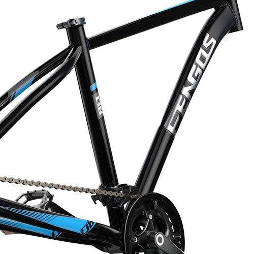 FENGQS Q8 elektrische fiets, 750W motor, 48V 17,5Ah, 50 km/u