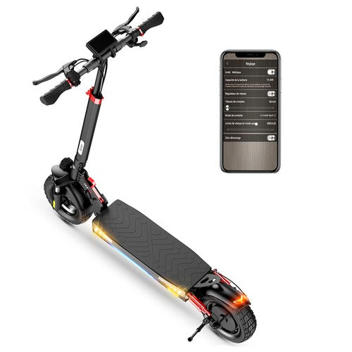 iScooter iX3 opvouwbare elektrische scooter met luchtbanden 800W