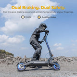 Ausom L2 Max elektrische scooter, 1000W motor, 48V 20,8Ah
