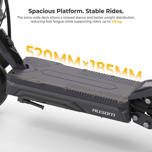 Ausom K20 Pro Elektrische Scooter, 1000W Motor, 48V 18Ah