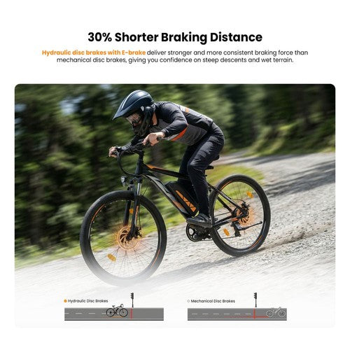 Touroll U2 Pro elektrische fiets, 750W piekmotor, 48V 15Ah