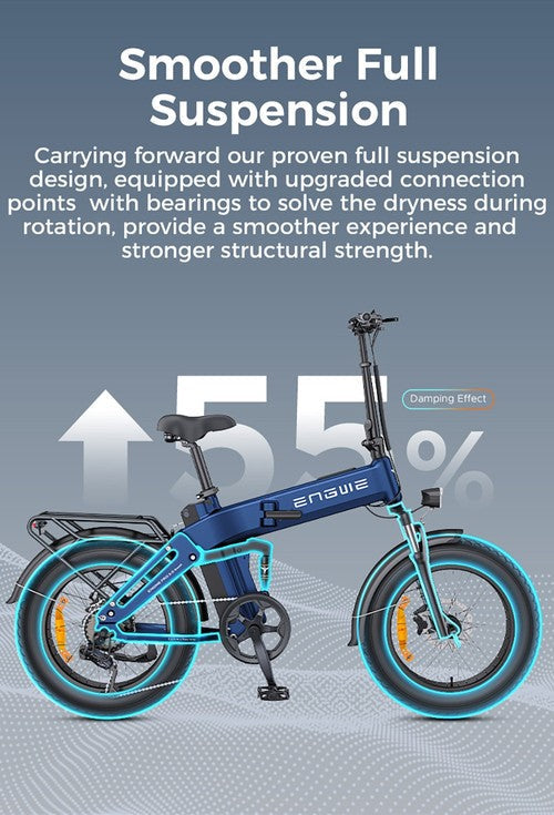 ENGWE Pro 3.0 Boost elektrische fiets, 250W motor, 48V 15Ah