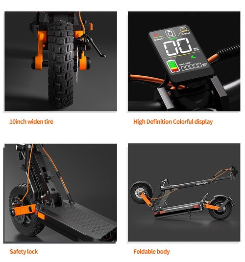 Joyor S8 elektrische scooter, 600W motor, 48V 26AH