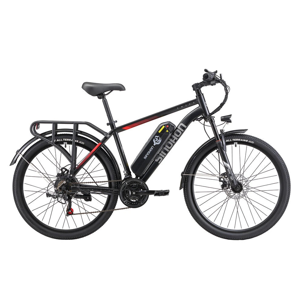 SINOHON EM200 Elektrische Fiets 48V 12.5AH, 500W Motor