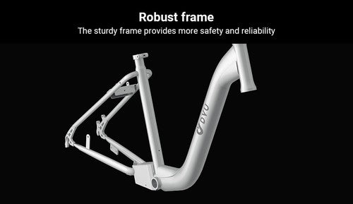 DYU C6 Pro elektrische fiets, 250W motor, 36V 15.6Ah