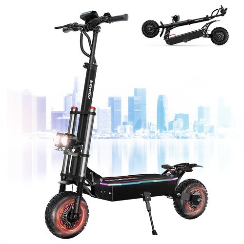 FENGQS GT8 PRO elektrische scooter, 2800W*2 motor, 67,2V 38Ah