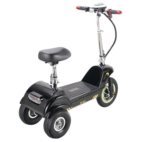 TWOFISH TF03 elektrische scooter met afneembaar zadel, 350W motor, 48V 15Ah