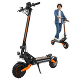 iScooter W12 Opvouwbare Elektrische Scooter, Dubbele 1500W Motoren, 52V 25Ah