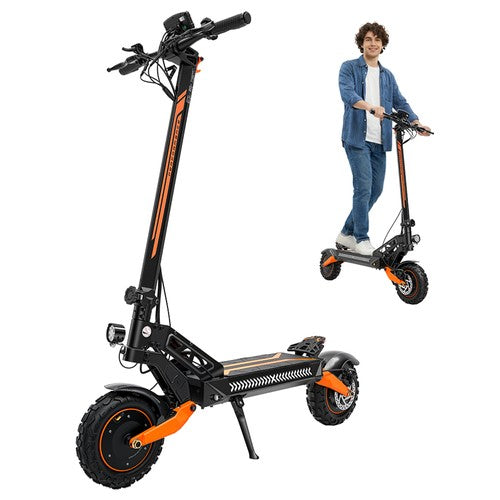 iScooter W12 Opvouwbare Elektrische Scooter, Dubbele 1500W Motoren, 52V 25Ah