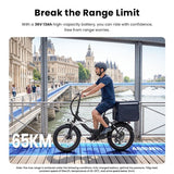 Touroll S3 elektrische step-through fiets, 250W motor, 36V 13Ah