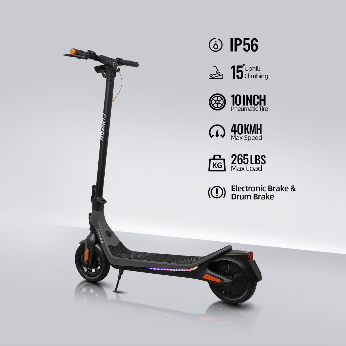 Cunfon RS300 elektrische scooter 500W