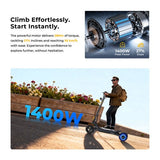 Ausom Gosoul 2 Pro elektrische scooter 1000W motor 48V 18Ah