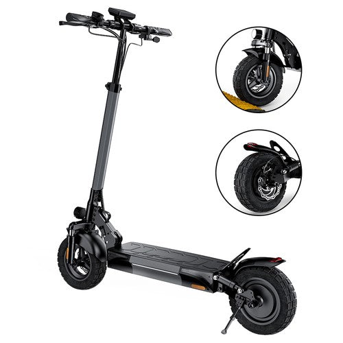 iScooter W9 elektrische scooter, 1000W motor, 48V 14Ah
