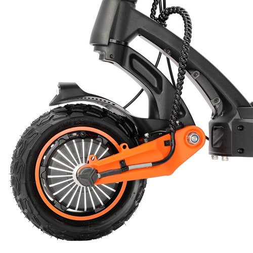 Kugoo LX9+ elektrische scooter, 2x 650W motor, 48V 18,2Ah