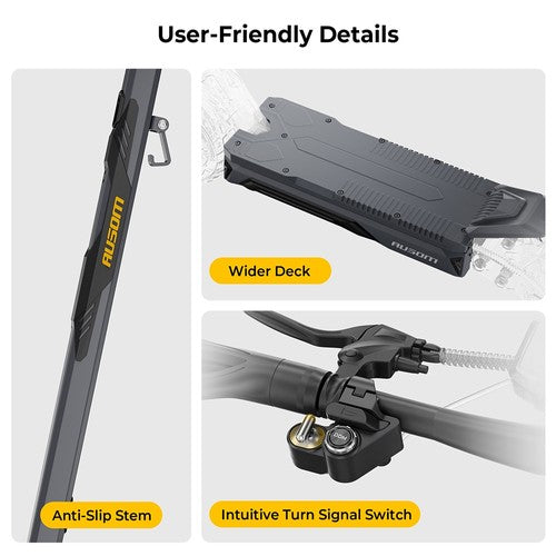 Ausom K20 Pro Elektrische Scooter met dubbele motor 1000W*2