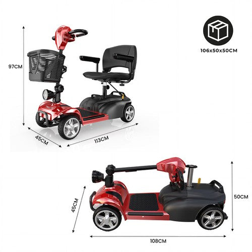 iScooter X02 Elektrische Scooter, 300W Motor, 24V 12Ah