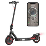 iScooter i9 opvouwbare elektrische scooter met 8,5 inch luchtbanden en 350W vermogen.