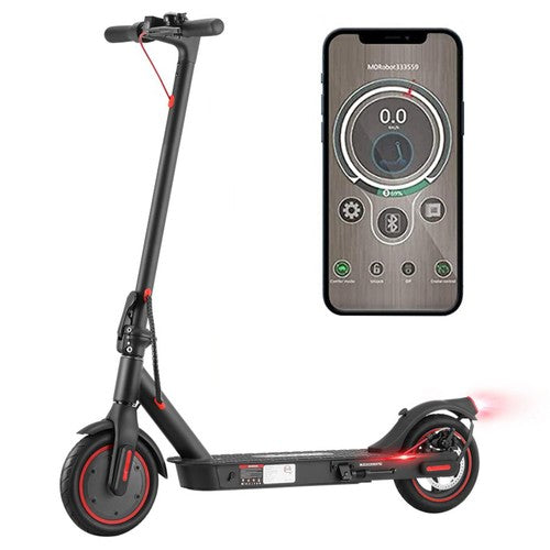 iScooter i9 opvouwbare elektrische scooter met 8,5 inch luchtbanden en 350W vermogen.