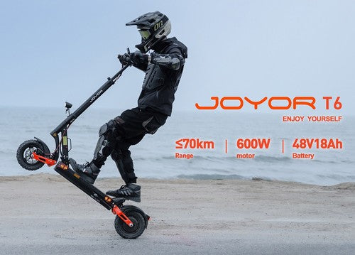 Joyor T6 elektrische scooter, 600W motor, 48V 18Ah