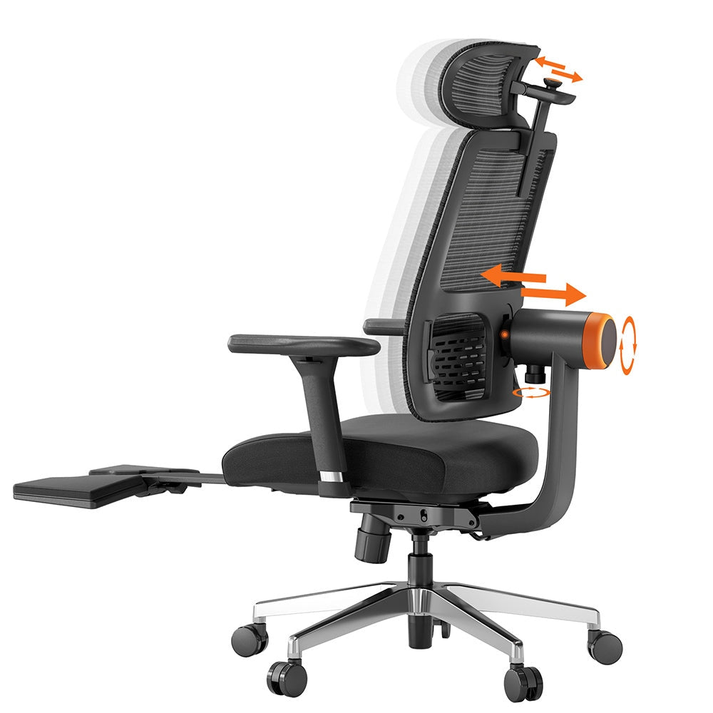 Gamingstoel Newtral MagicH-BPro Zwart